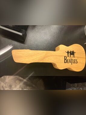 The Beatles Watch has a wooden case